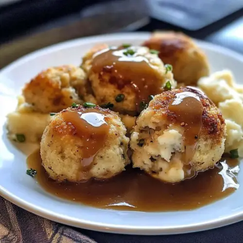 Turkey stuffing Balls