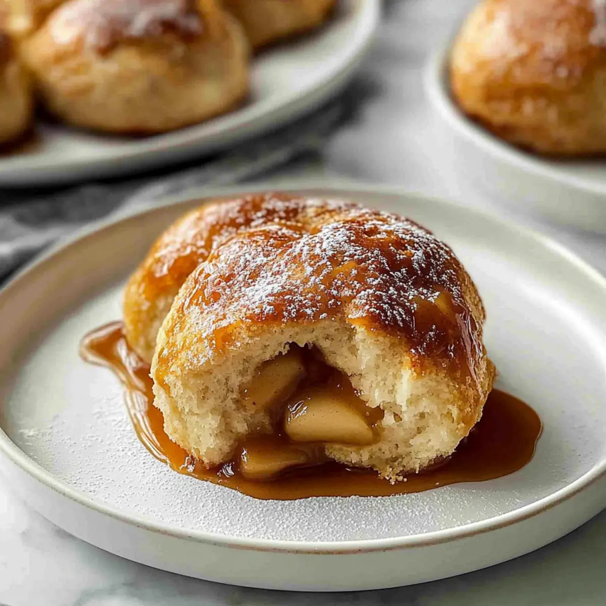 Caramel Apple Pie Bombs