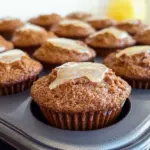 Glazed Gingerbread Muffins