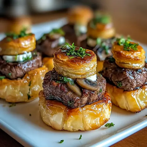 Mini Beef Wellington Bites