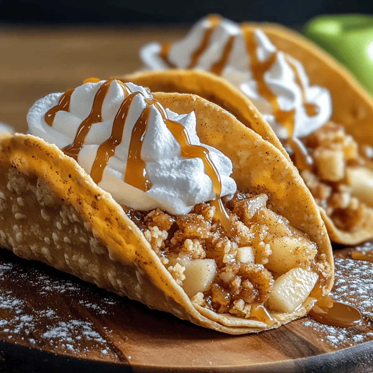 Apple Pie Tacos