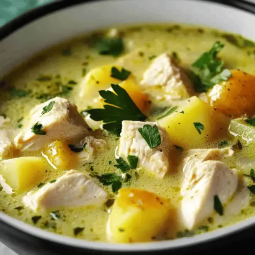 Chicken Soup with Potatoes