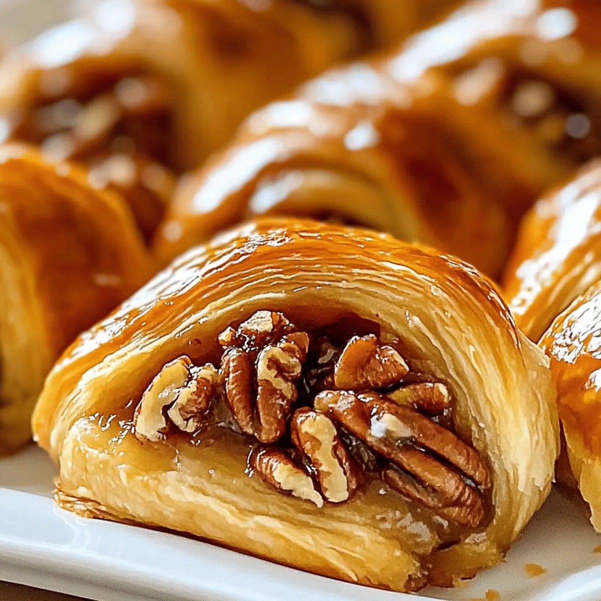 Pecan Pie Crescent Rolls