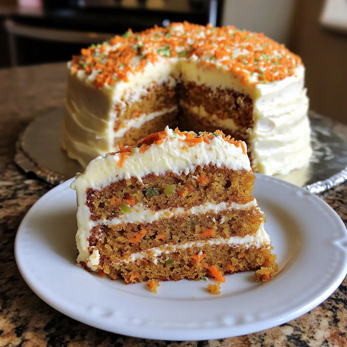 Moist Carrot Cake Delight