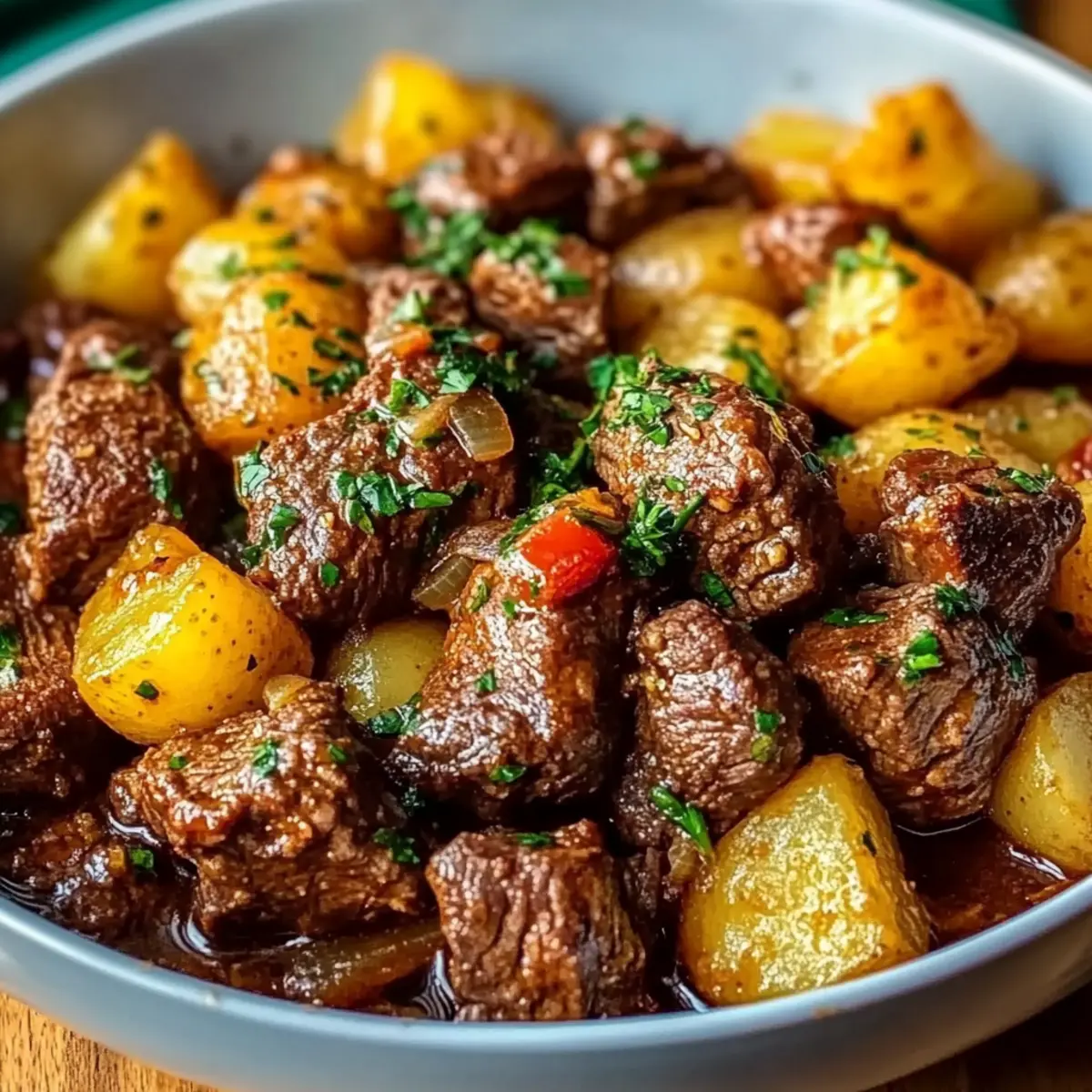 Garlic Butter Beef Bites