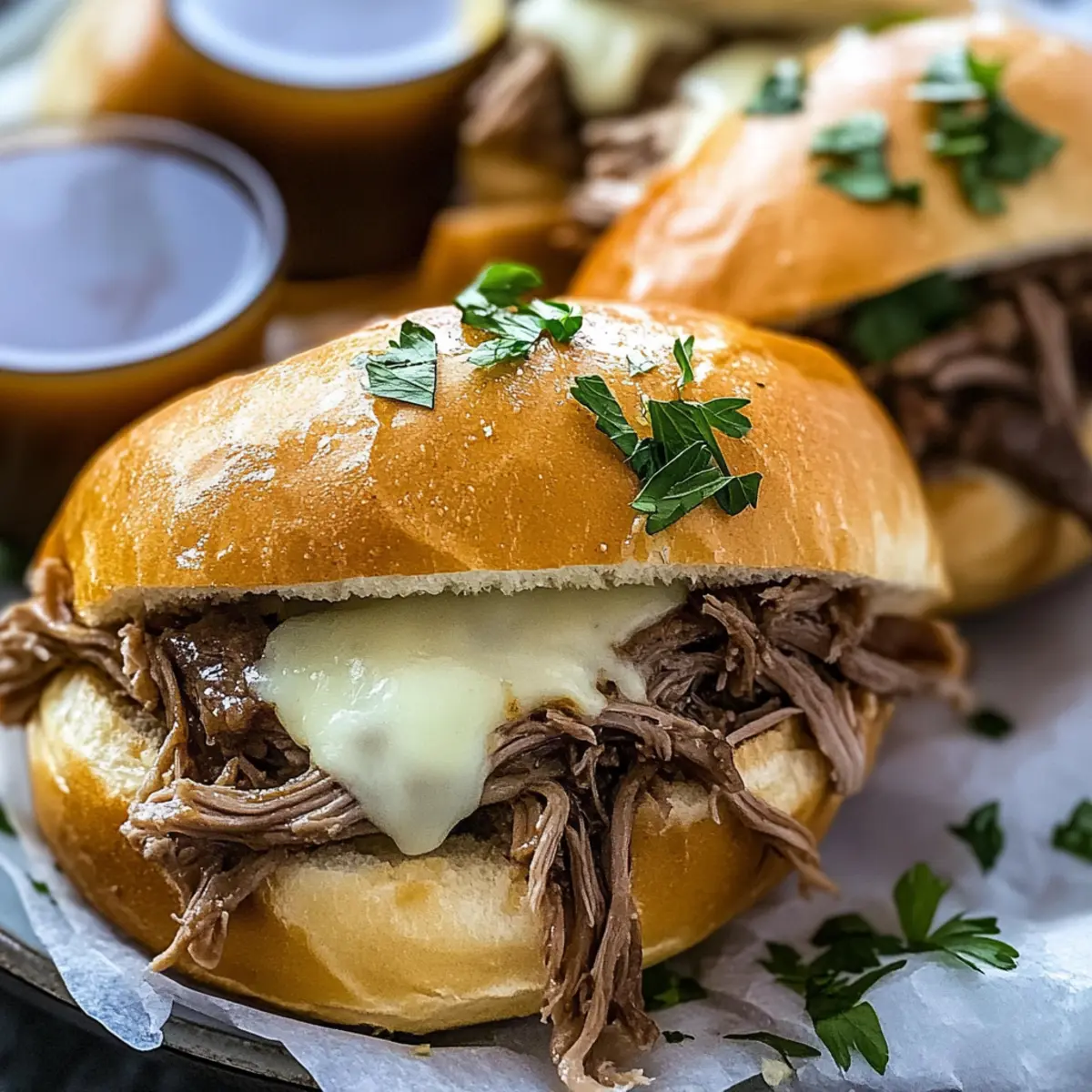Crafting Crockpot French Dip Sandwiches