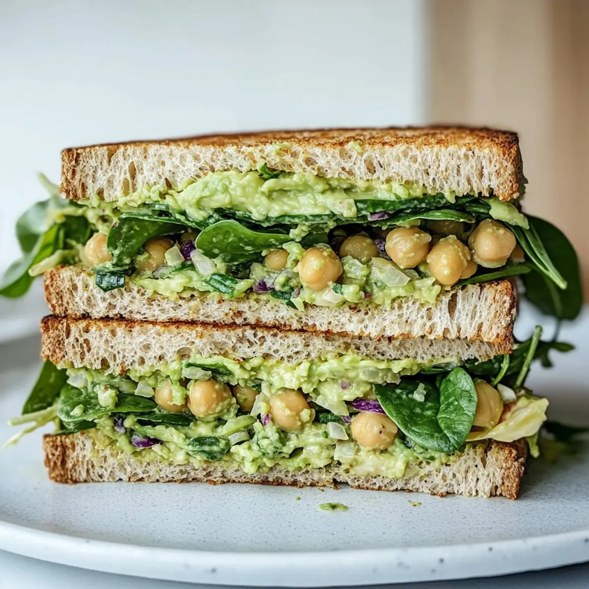Green Goddess Salad Sandwich