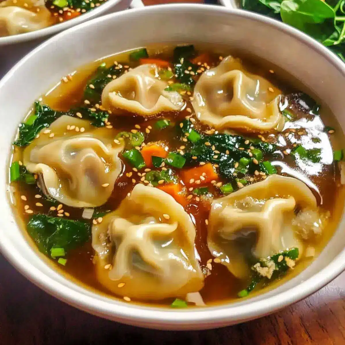 Homemade Wonton Soup