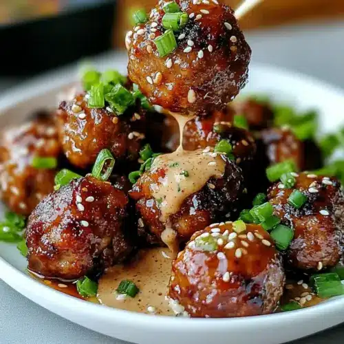 Korean BBQ Meatballs