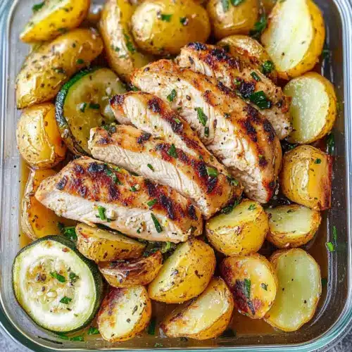 Lemon Garlic Chicken Meal Prep