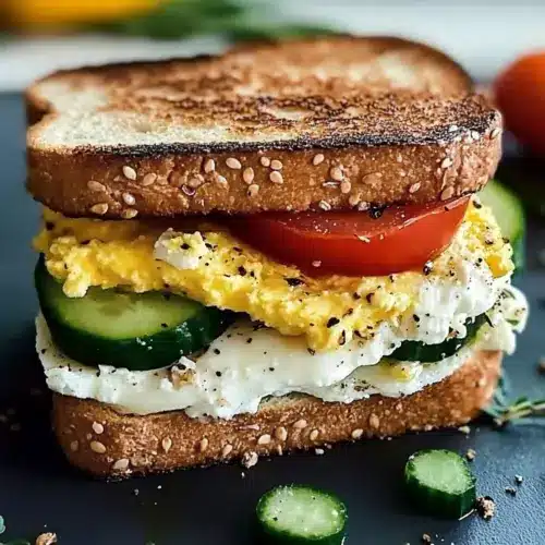 Mediterranean Breakfast Sandwich