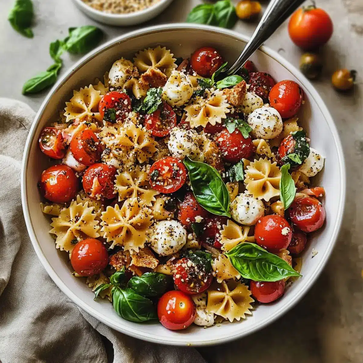 Bruschetta Pasta Salad