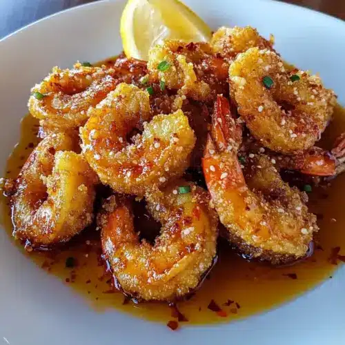 Hot Honey Fried Shrimp