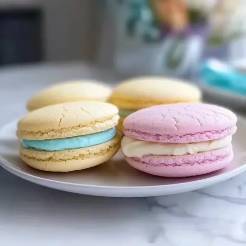 Pastel Sugar Cookie Sandwiches