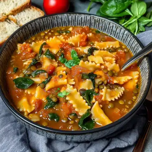Vegan Lasagna Soup