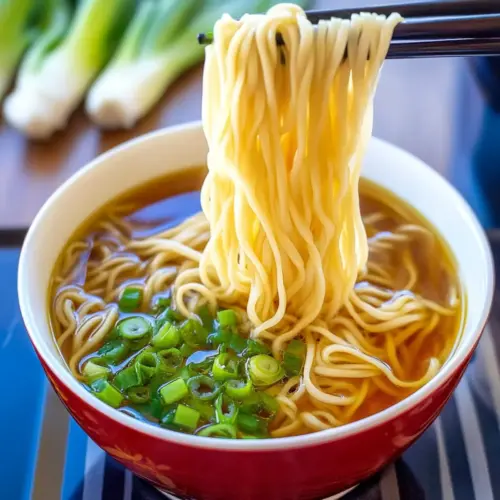 Quick & Easy Chinese Noodle Soup