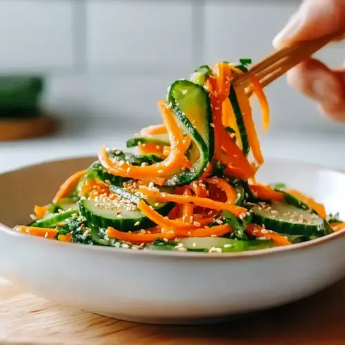 Cucumber Carrot Salad