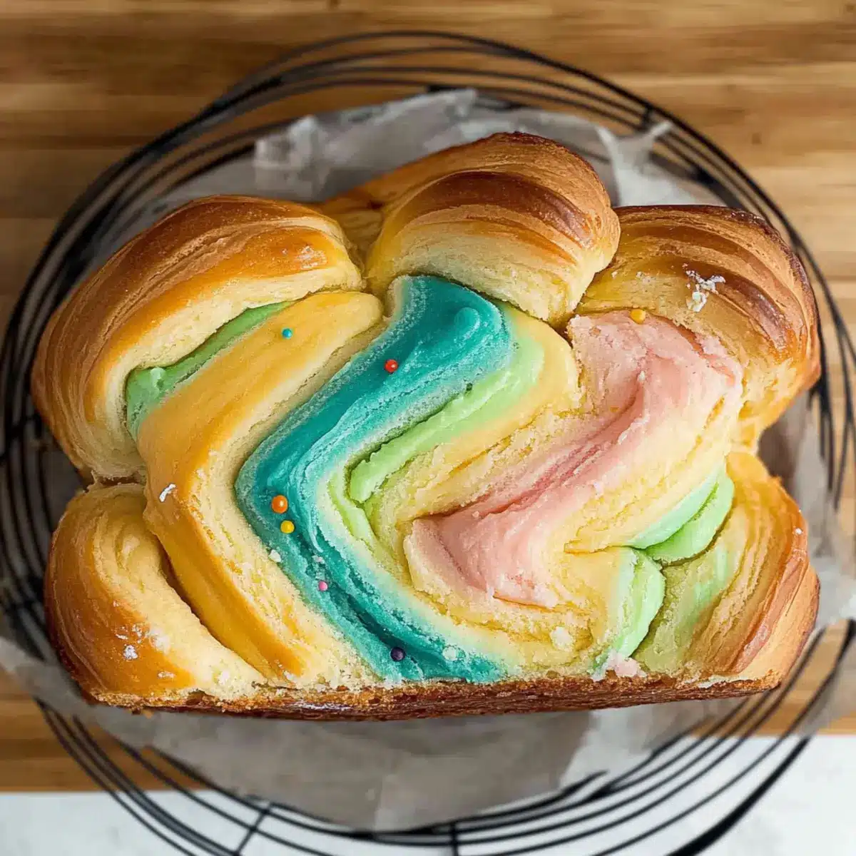 Easter Cream Cheese Babka