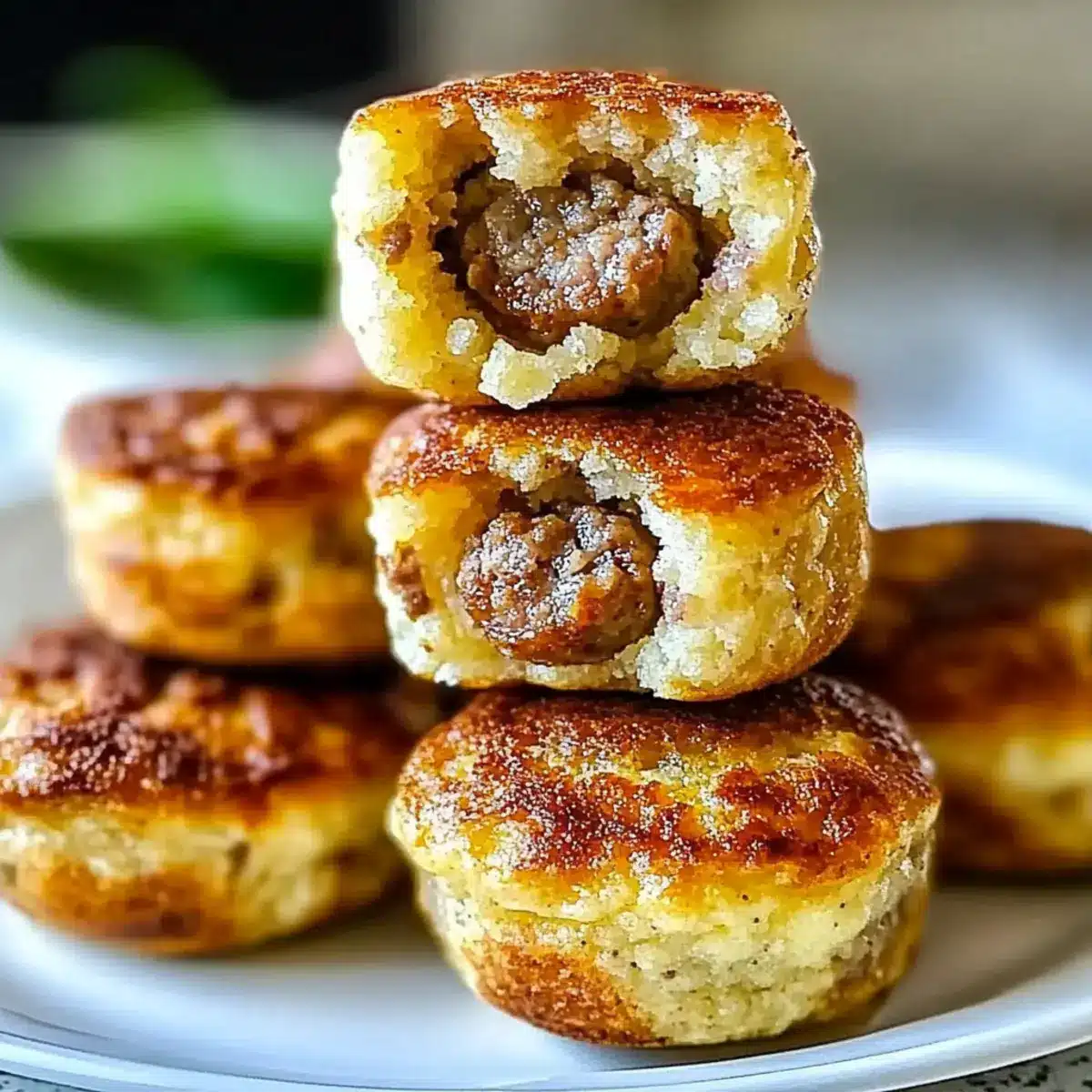 Sausage Pancake Muffins