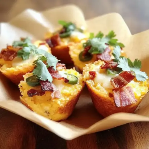 Cornbread Tamale Bites with Jalapeno