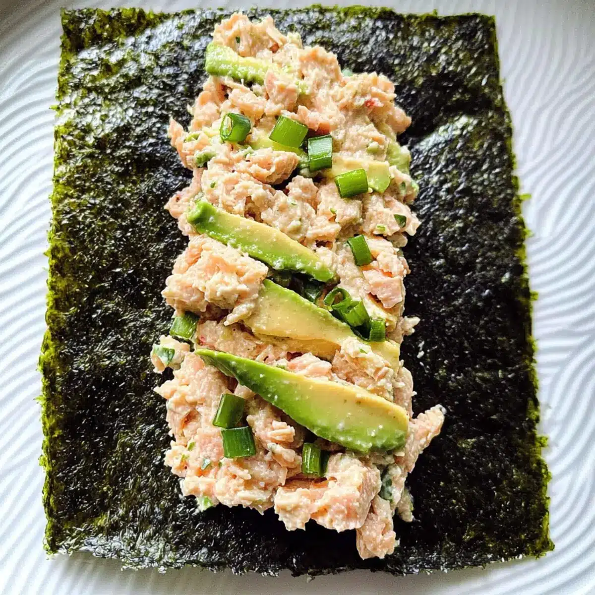 Tuna Salad Nori Wraps