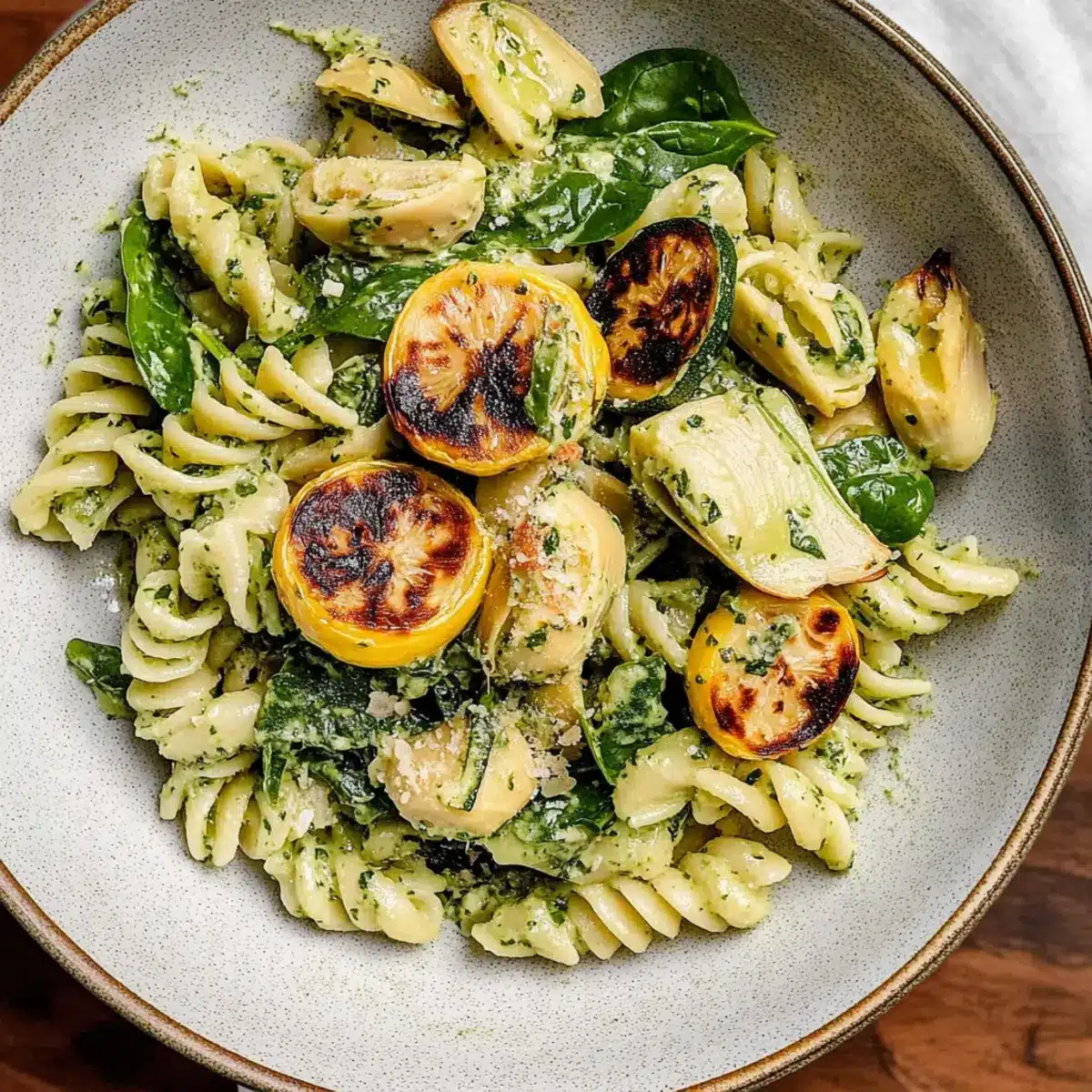 Lemon Basil Pasta Salad